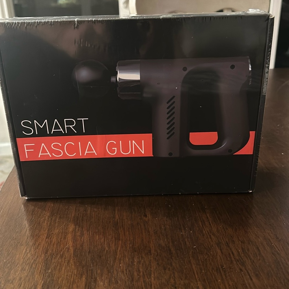 Smart Fascia Gun. New in Box, in Wrapper.